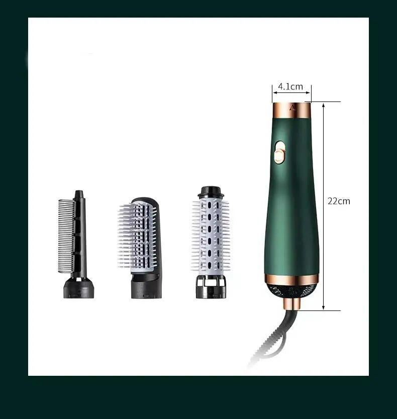 Hair Dryer Straightening Comb Curling Hot Air Comb Three In One Hair Styling Multi-function Hair Styling Tools