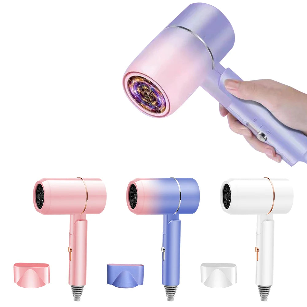 Electric Hair Dryer Foldable Handle Smooth Mini Hair Dryer for Home Appliance Use Personal Care Styling Tools  For Home 800W