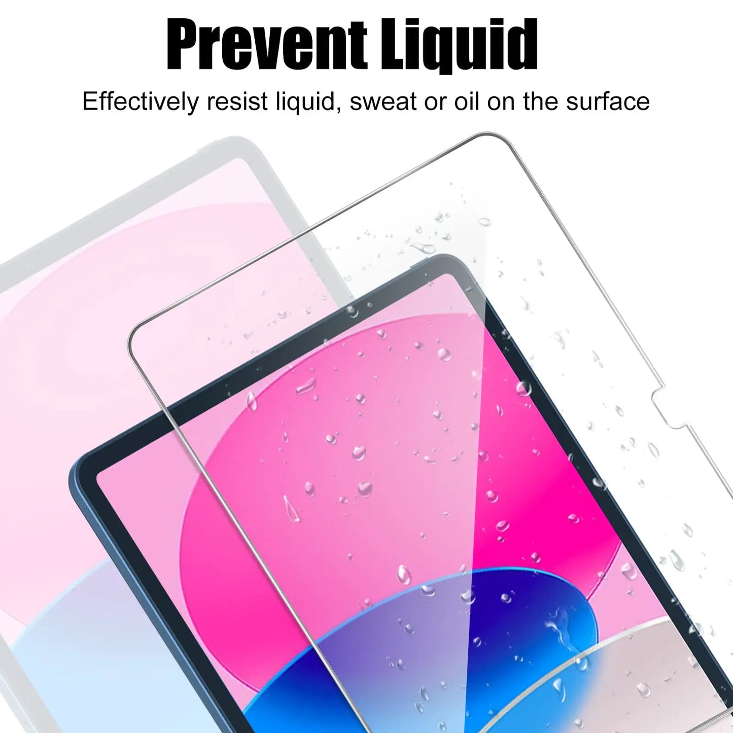 (3 Pack) Tempered Glass For Apple iPad 2 3 4 5 6 7 8 9 10 9.7 10.2 10.9 4th 5th 6th 7th 8th 9th 10th Generation Screen Protector
