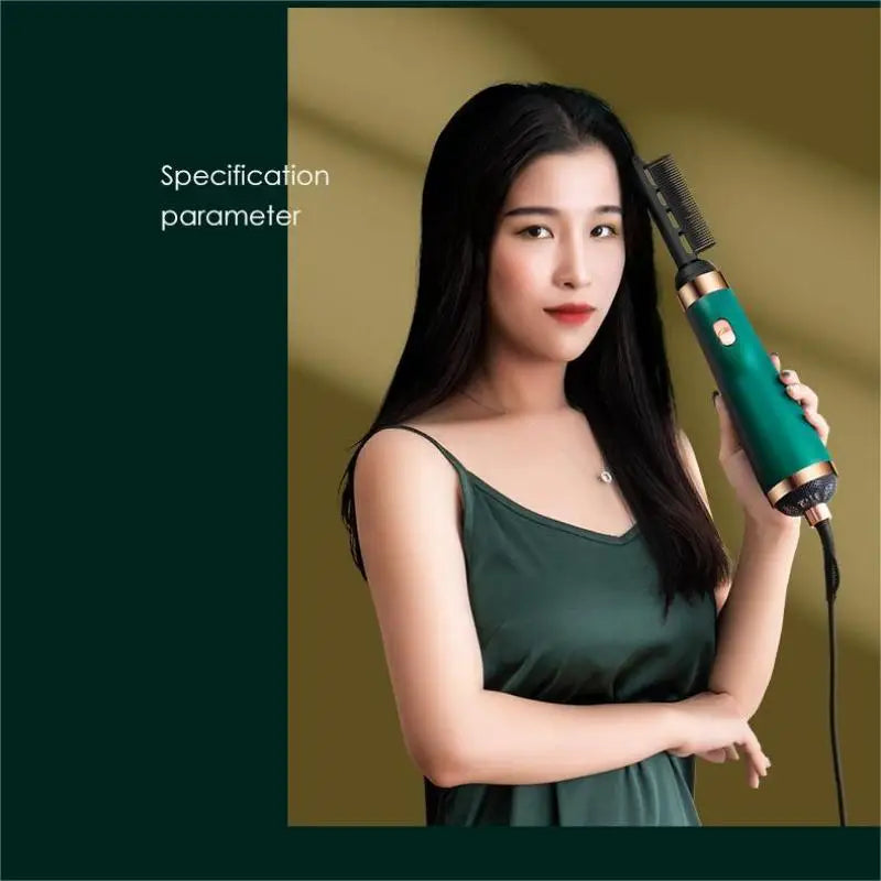 Hair Dryer Straightening Comb Curling Hot Air Comb Three In One Hair Styling Multi-function Hair Styling Tools