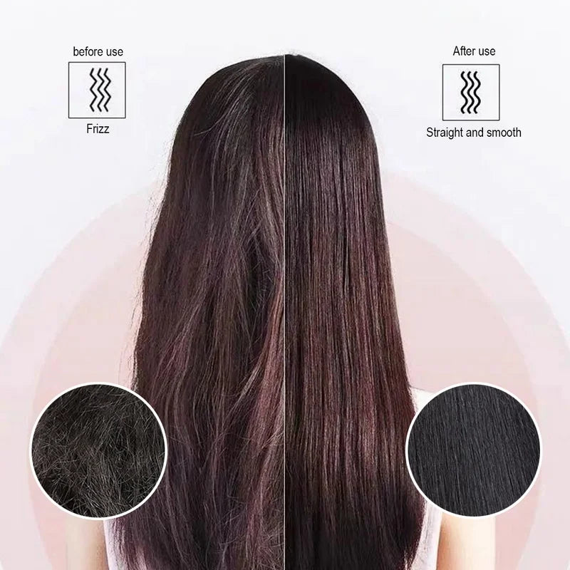 Electric Hot Comb Multifunctional Straight Hair Straightener Comb Negative Ion Anti Scalding Styling Tool Straightening Brush